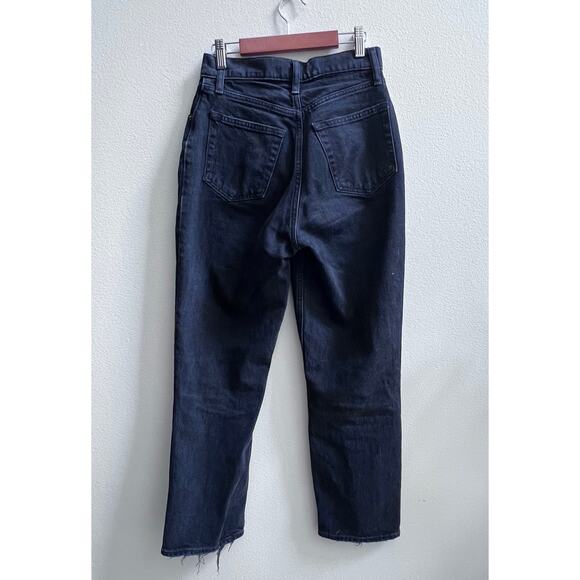 Abercrombie & Fitch Women's Black Straight Leg Jeans - Picture 2 of 11